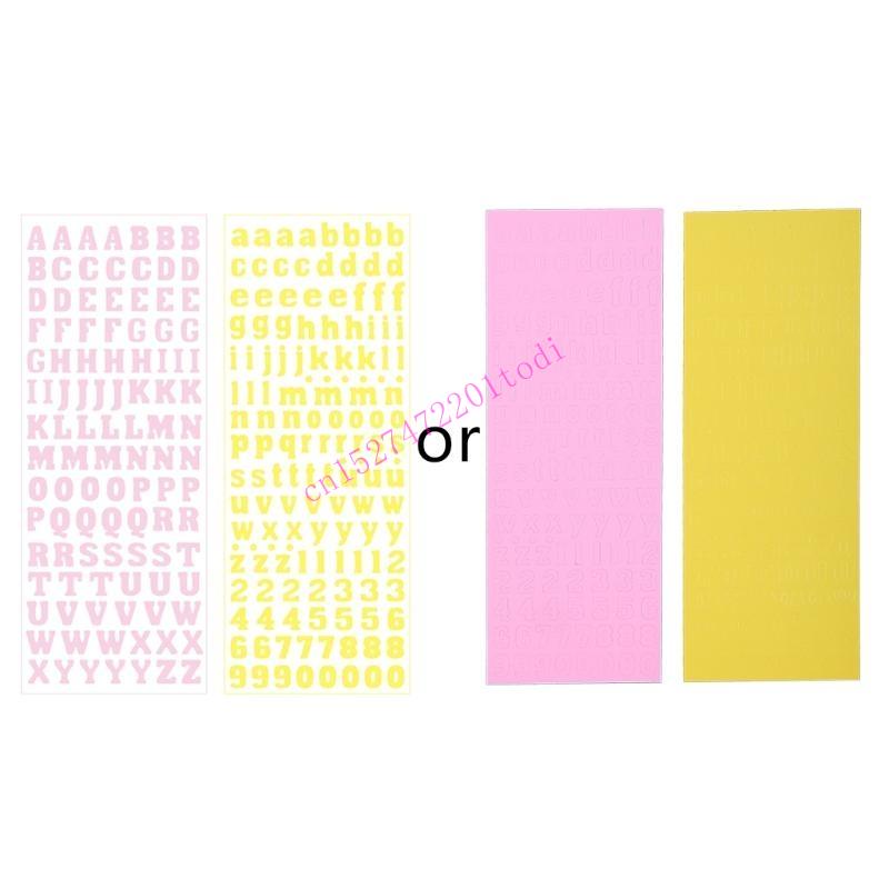 M76B Letters Numbers Stickers  - Resin Art Equipment ulasan dan harga