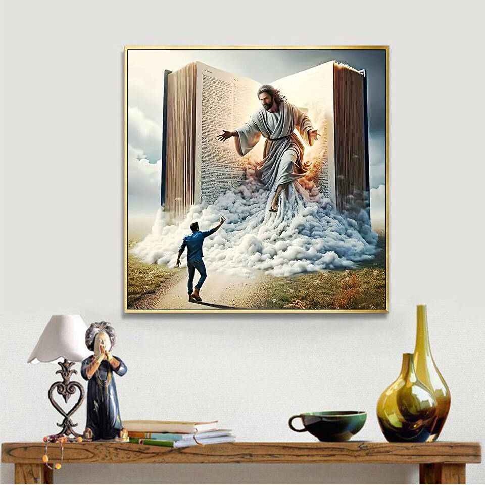 Evershine Full Square Diamond  - Resin Art Wallpaper ulasan dan harga