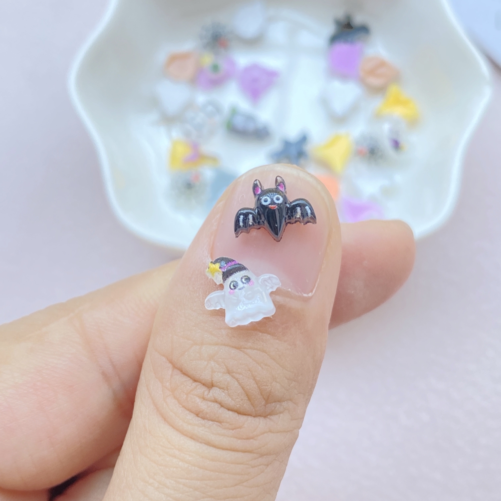 100PCS Halloween 3D Nail Art D - Resin Art Equipment ulasan dan harga
