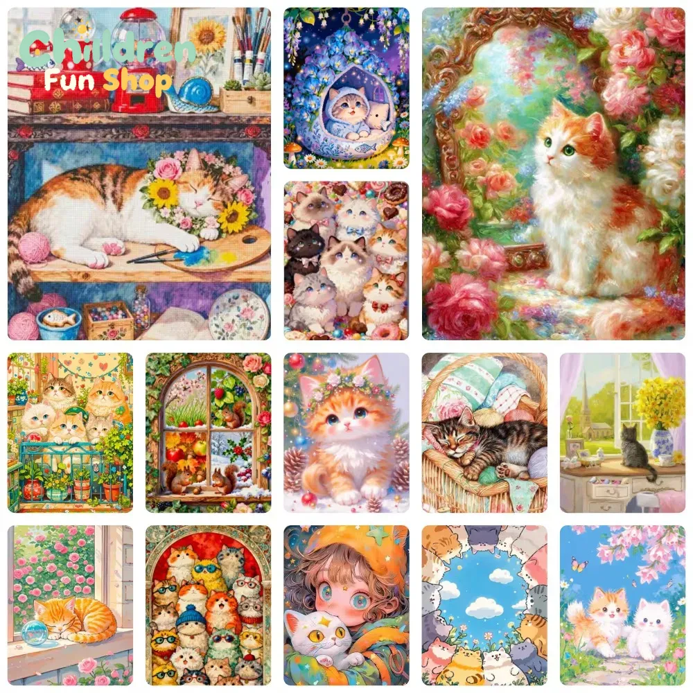 Diamond Painting Lovely Fluffy - Resin Art Work ulasan dan harga